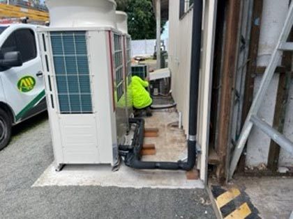 Nebo air conditioner unit installed by All Electrical